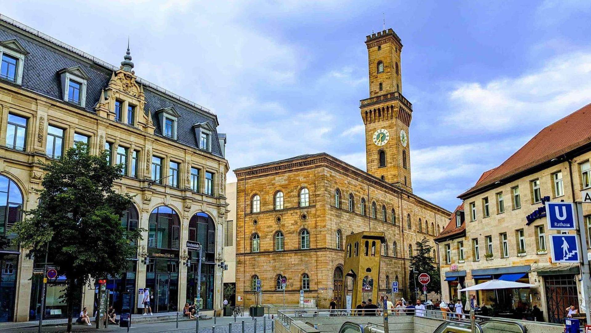 Wohnung Am Gruenen, Naehe Stadtzentrum Und Hauptbahnhof, Wlan Inklusive Фюрт Экстерьер фото